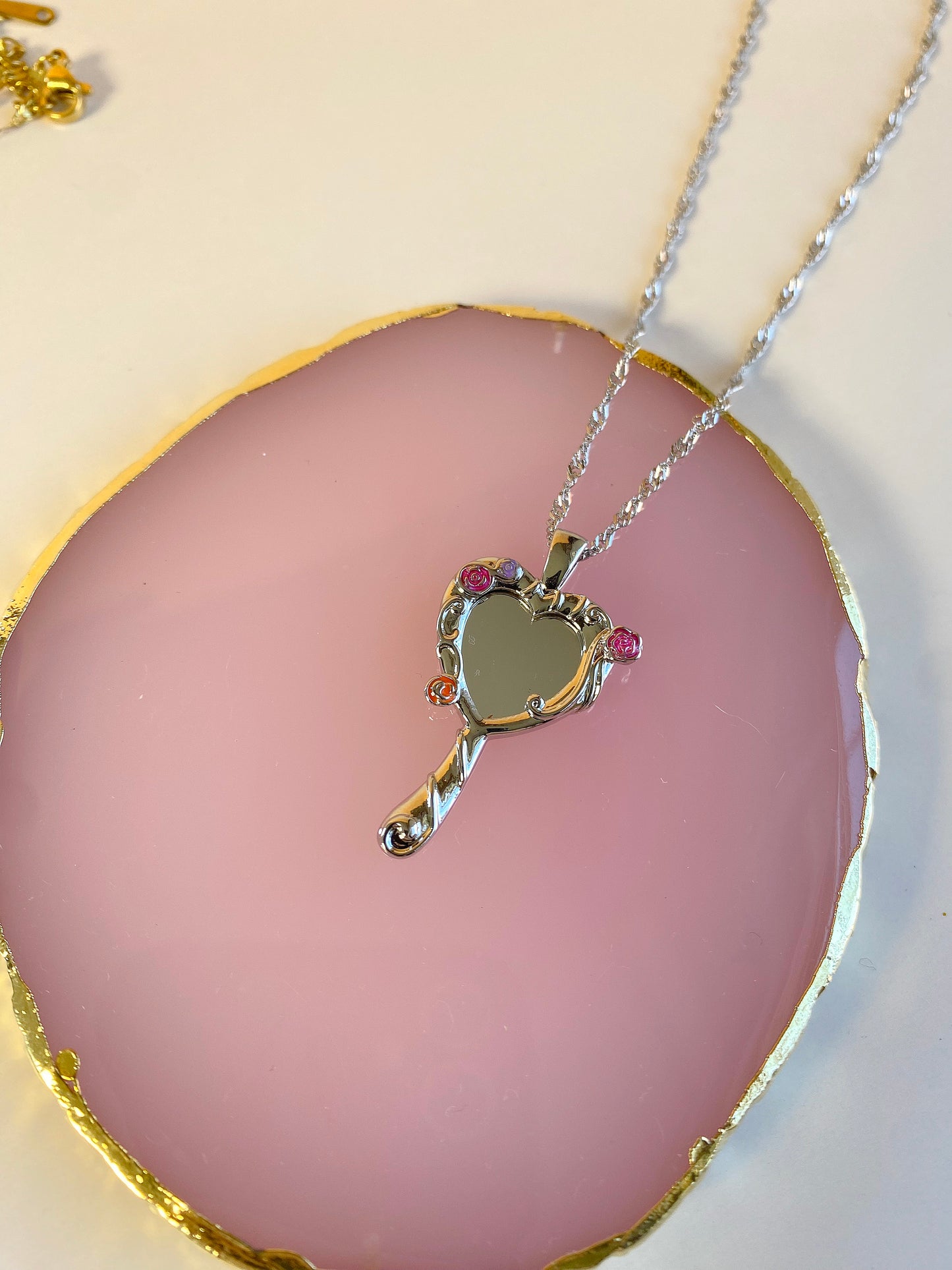 Magic Mirror Necklace (gold/ silver)