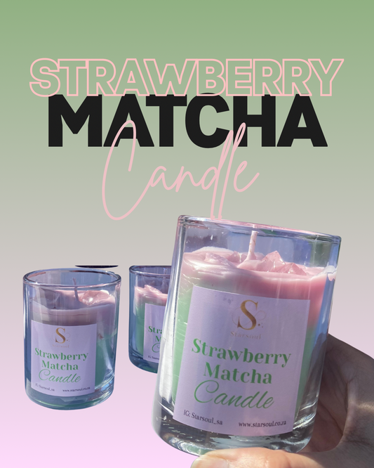 Strawberry Matcha Candle (each)