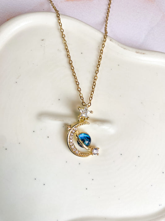 Astral sea collection - crescent moon