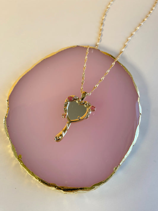 Magic Mirror Necklace (gold/ silver)