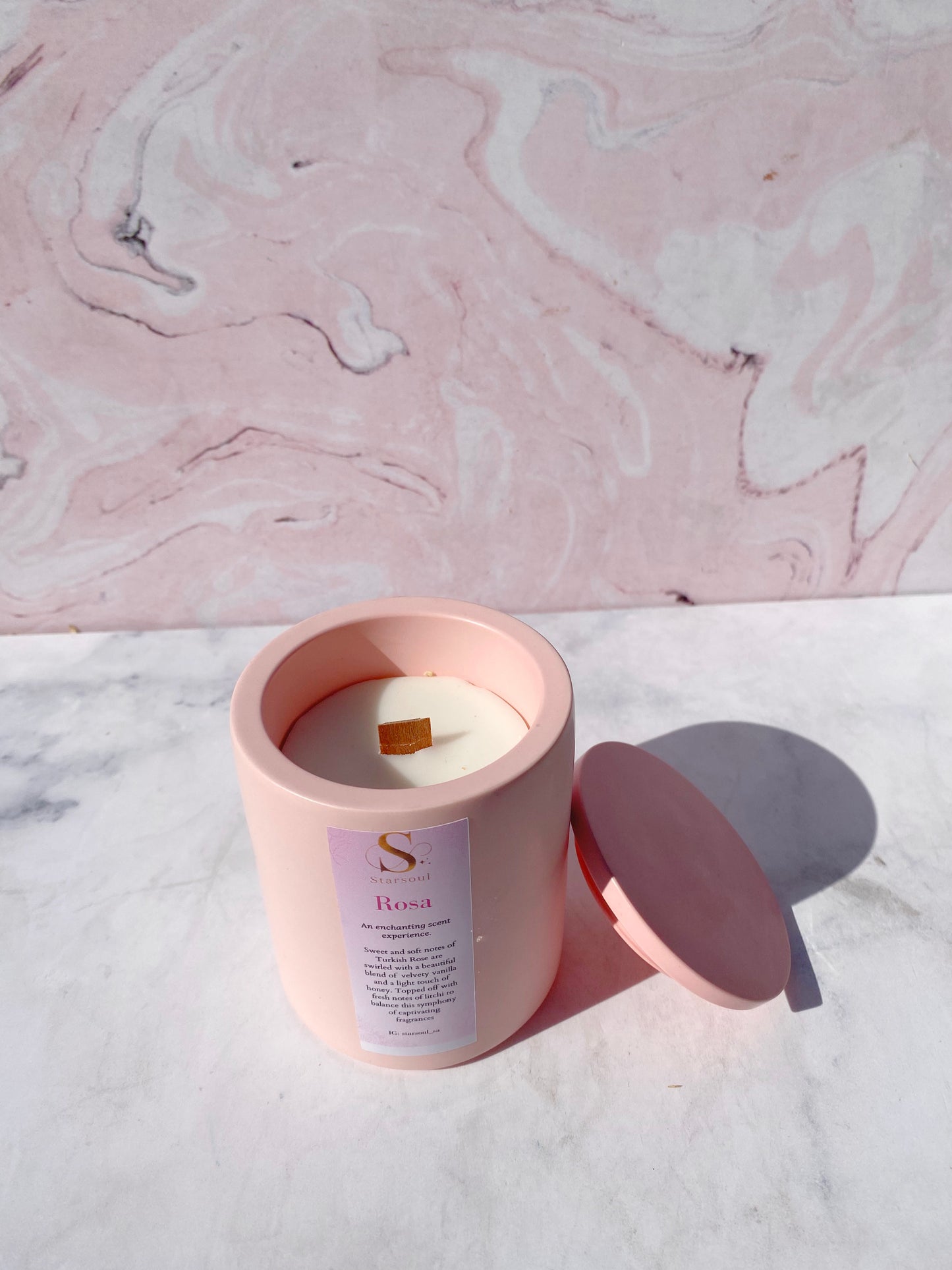 Rosa (pastel jar)